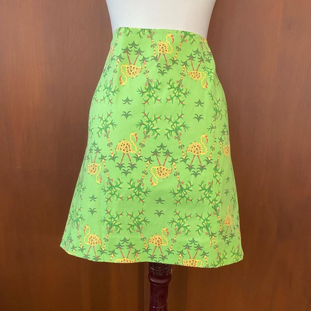Govango skirt with flamingos